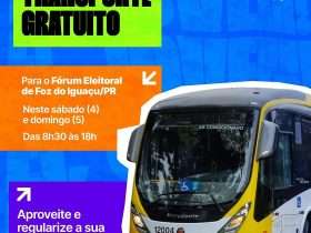 Foz terá ônibus gratuito para o Fórum Eleitoral neste final de semana