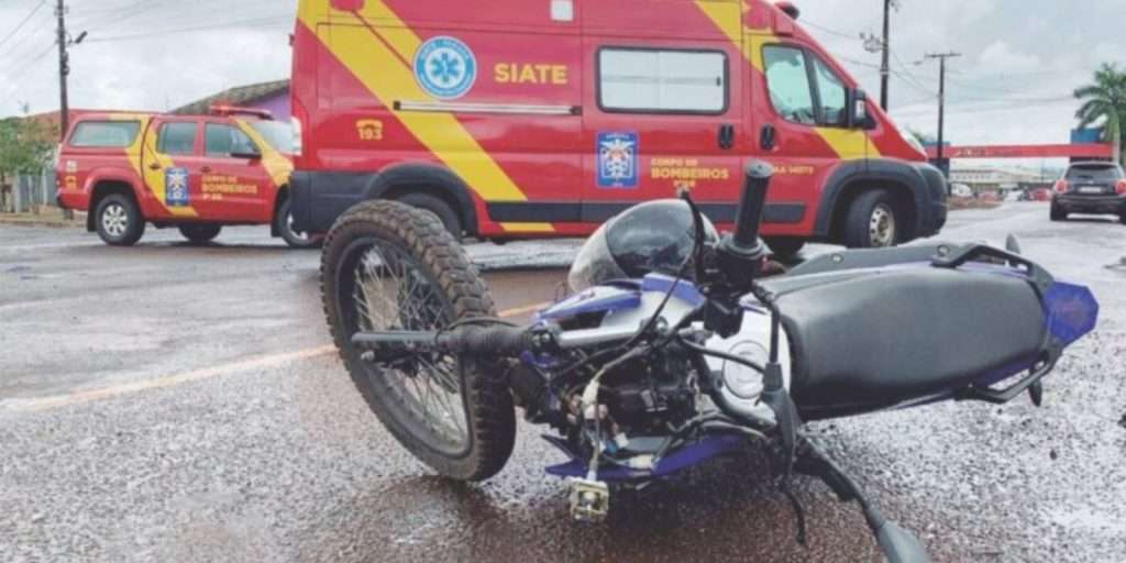 Mais de 70% dos acidentes de trânsito em Foz do Iguaçu envolvem motocicletas