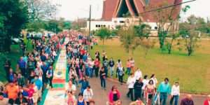 Com previsão de frio, Corpus Christi terá exposição de tapetes e procissões em diversas regiões de Foz
