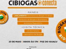 Panorama do Biogás no Brasil 2023 será lançado em evento inédito em Foz do Iguaçu