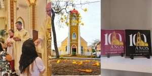 Falta 1 mês para a programação do centenário da igreja São João Batista em Foz. Não perca essa grande festa!