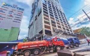 Edifício atingido por incêndio no Paraguai será cenário para grande treinamento de bombeiros
