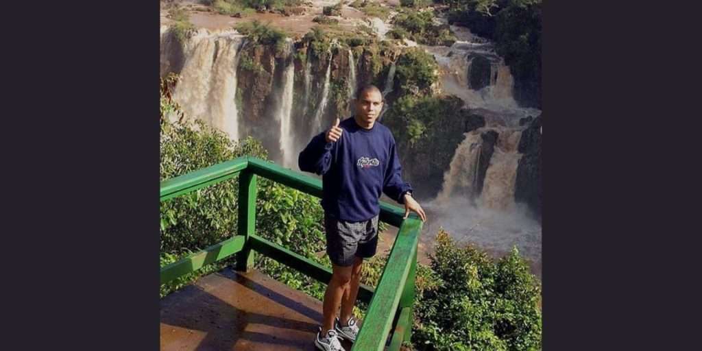 onaldo Fenômeno nas Cataratas, há exatos 25 anos, no dia 20 de junho de 1999!