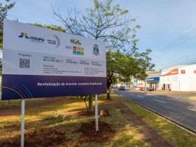 Em Foz, início das obras de revitalização da Avenida JK altera trânsito