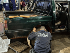 Mais de 130kg de maconha são apreendidos na Ponte da Amizade