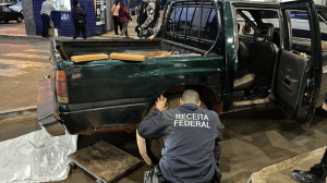 Mais de 130kg de maconha são apreendidos na Ponte da Amizade