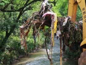 limpeza rio