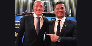 Moro lança Zé Elias pré-candidato a prefeito de Foz do Iguaçu pelo União Brasil