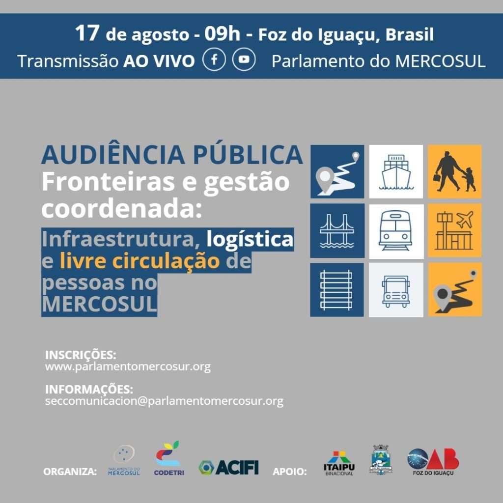 Itaipu sediará reuniões do Parlamento do Mercosul