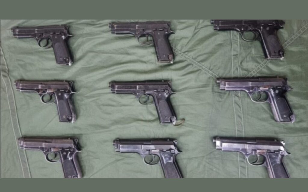 Exército recupera todas das armas furtadas de batalhão em Cascavel; um homem está preso 1 armas