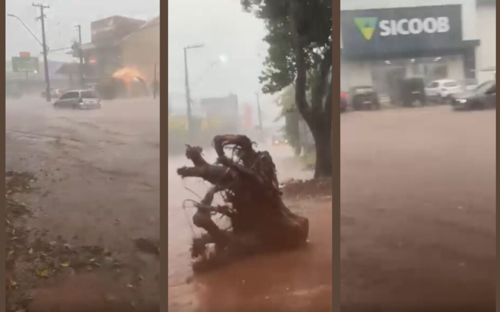 Chuva intensa atinge Foz do Iguaçu nesta quinta-feira, 21 1 chuvas