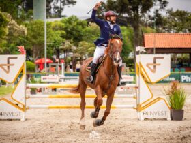 Em apenas um ano Haidar Hussein Haidar superou inumeros desafios para ocupar o topo da categoria Amador B. Foto Grace Cambraia GoJump