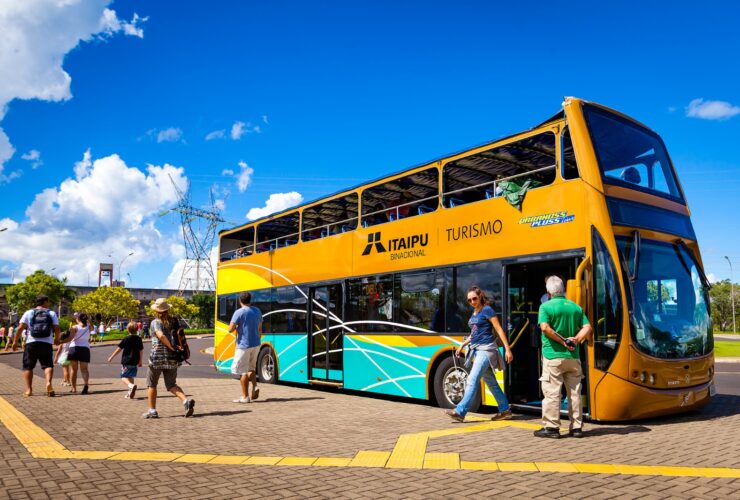 Quase meio milhão de pessoas visitou a Itaipu em 2024