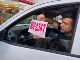 Carros argentinos com placa de papel são vistos circulando em Foz do Iguaçu; entenda