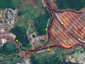 Perimetral Leste de Foz: tráfego terá novas mudanças na região do viaduto com a BR-469