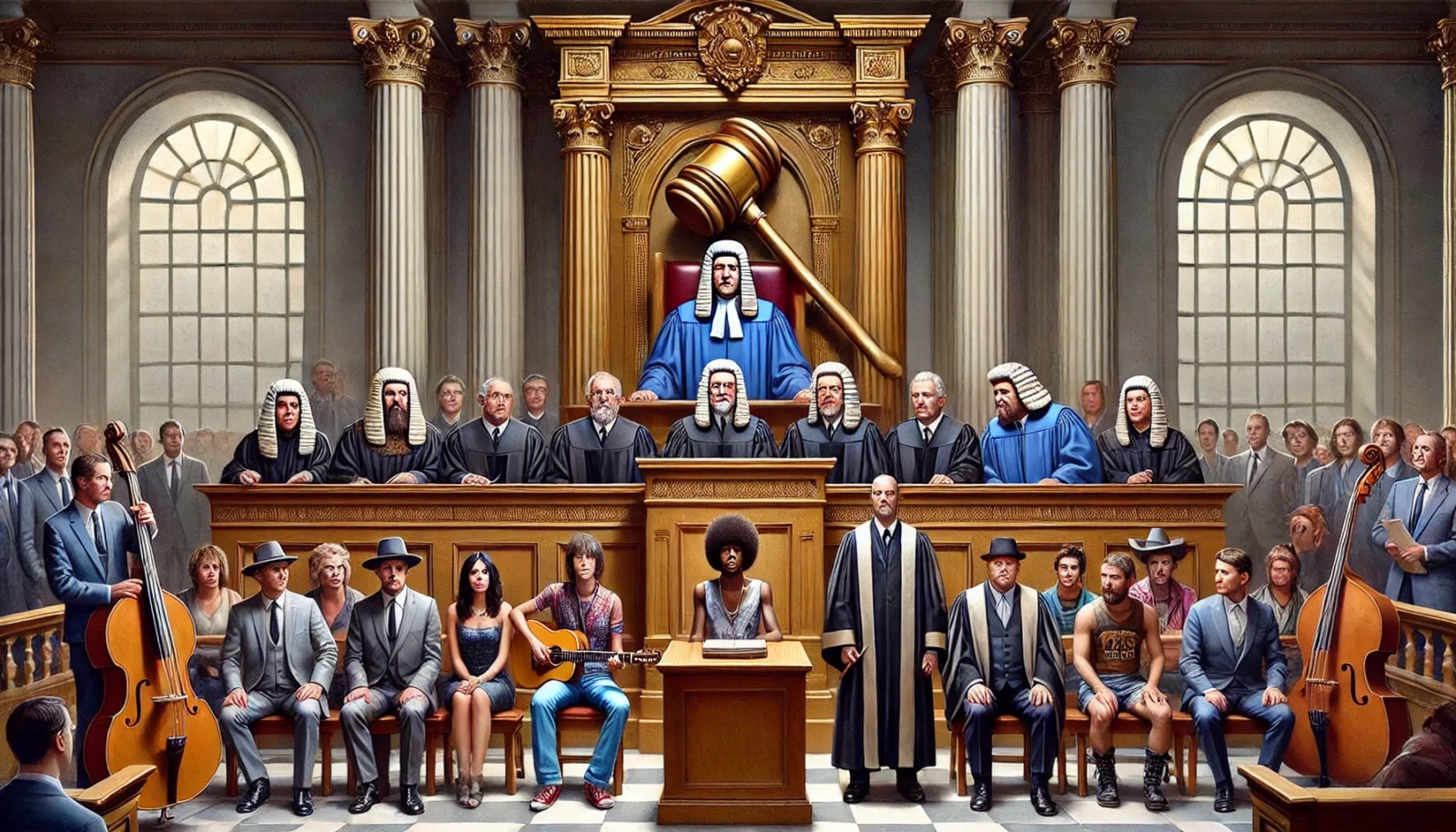 tribunal musica nello