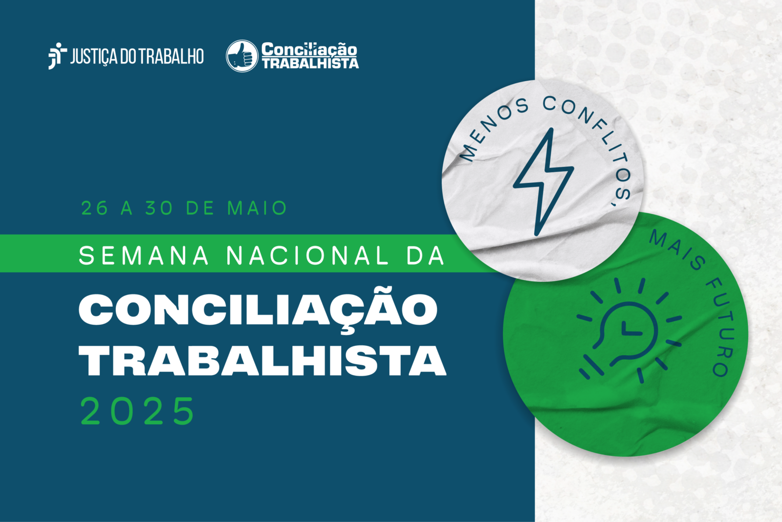 Pecas Semana Nacional da Conciliacao Trabalhista 2025 Miniatura Internet 600 x 400 px