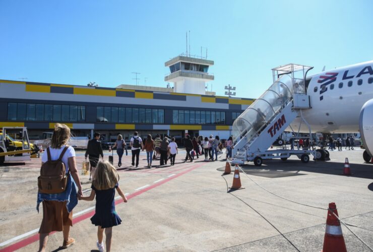 Aeroporto Foz do Iguacu Patio Passageiros LATAM 21061201