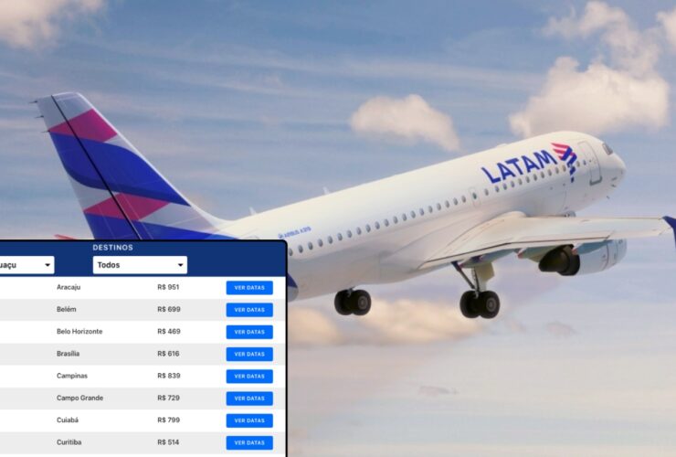 passagens aereas mega promo latam foz do iguacu