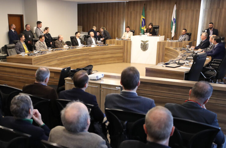 Reunião ocorreu na manhã desta terça-feira (3), no Auditório Legislativo. Foto: Valdir Amaral/Alep