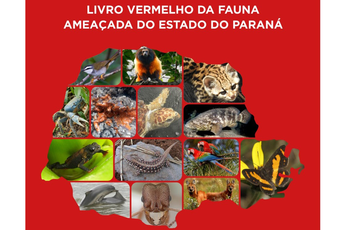Governo do Estado vai lançar o Livro Vermelho da Fauna Ameaçada de Extinção do Estado do Paraná durante o Simpósio Latino-Americano de Biodiversidade e Mudanças Climáticas Foto: IAT
