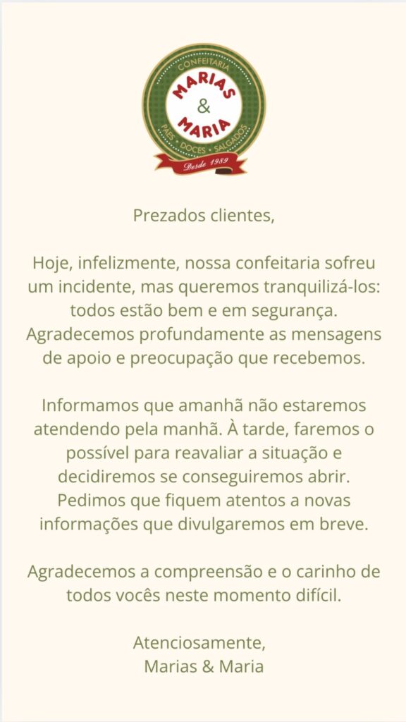 Incêndio atinge Confeitaria Marias e Maria, no centro de Foz do Iguaçu 2 SaveClip.App 520300707 18509172619053186 8370834276570293043 n 1140x2026 1