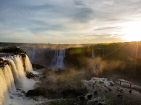 por do sol nas cataratas 7