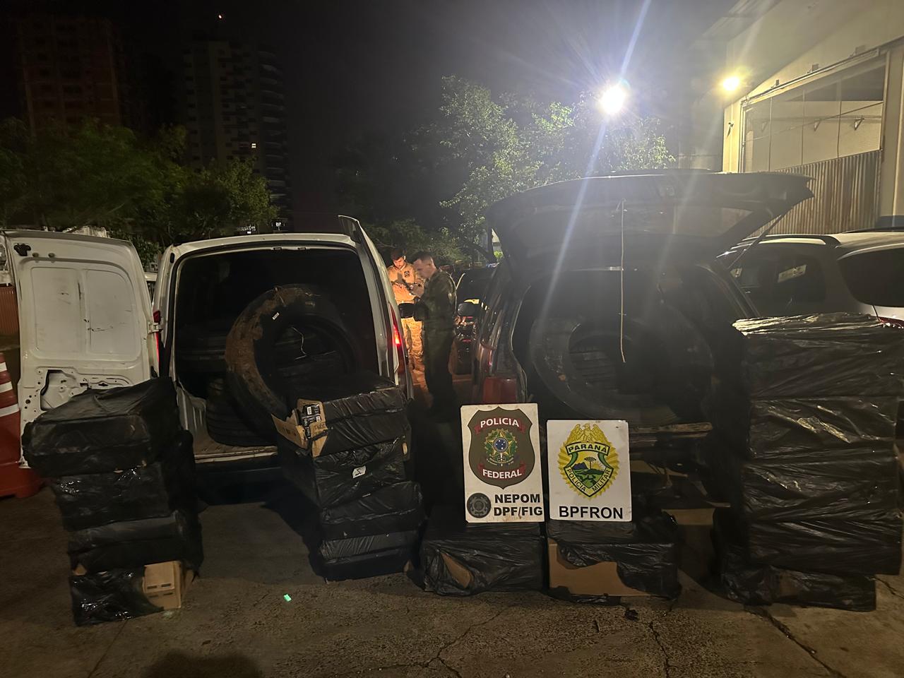mercadorias apreendidas