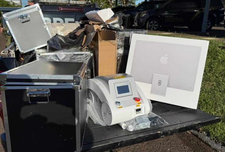 produtos apreendidos