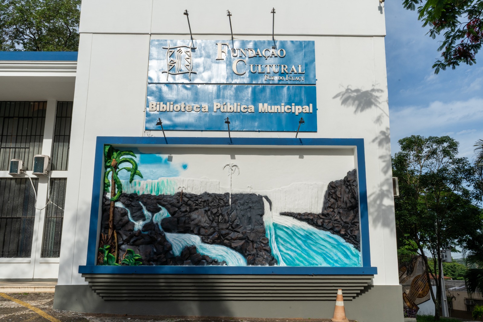 TJPR aciona Prefeitura Municipal e expõe fragilidade da política de preservação em Foz do Iguaçu 1 mural mudado fundacao