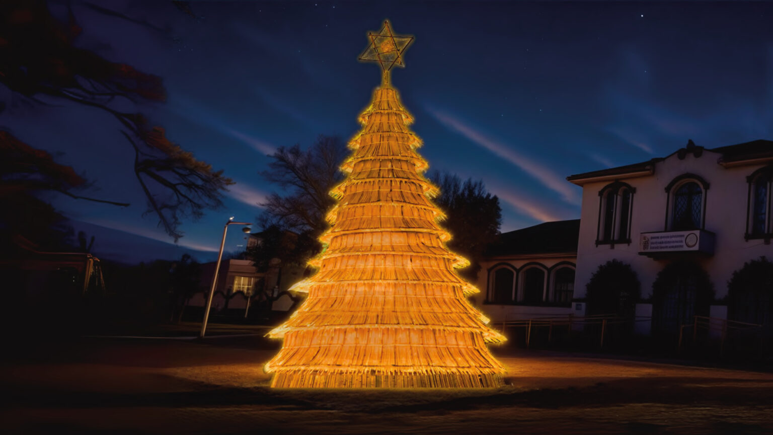 Entrega da chave da cidade ao Papai Noel abre o Natal das Cataratas: Água, Luzes e Magia em Foz 1 Arvore de natal 1536x864 1