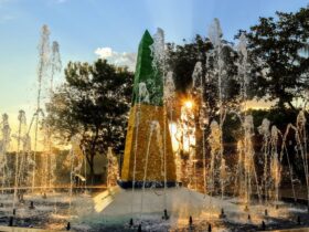 marco das tres fronteiras foz do iguacu em dezembro