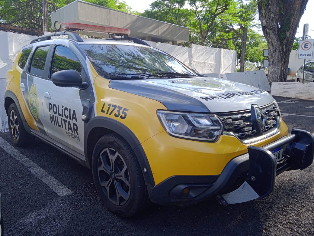 Homem acaba preso após invadir pela segunda vez mesmo imóvel na região do Três Lagoas, em Foz do Iguaçu 1 viatura pm