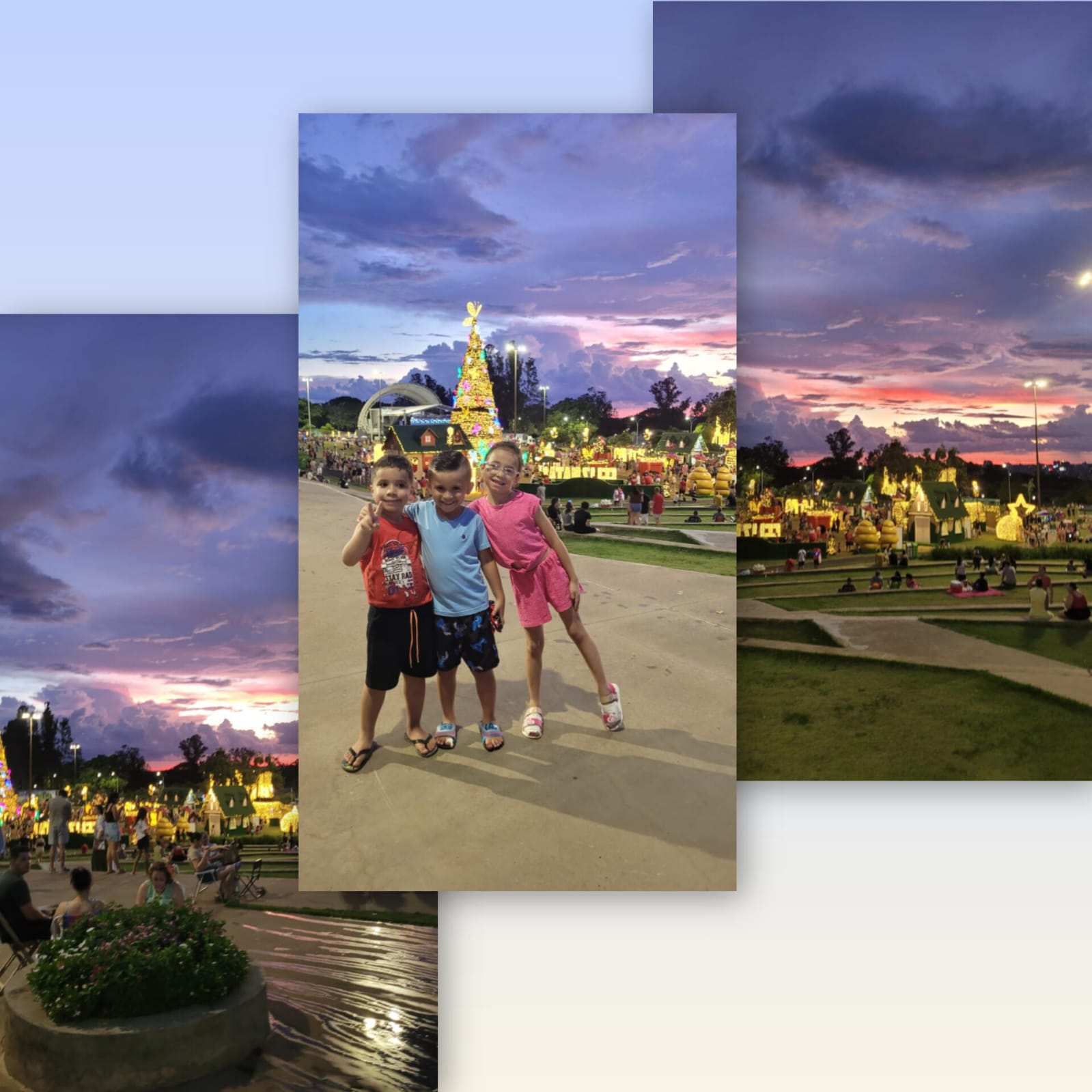 O encanto do Natal de Foz do Iguaçu num entardecer de sol e nuvens 1 encantos natal