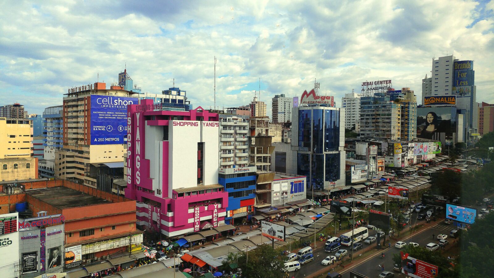 Downtown Ciudad del Este view 134135
