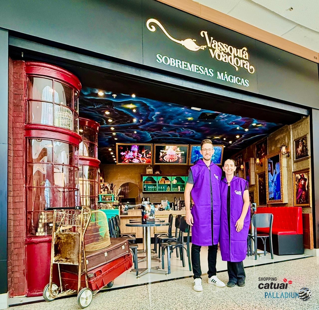 Catuaí Palladium inaugura sorveteria inspirada no universo de Harry Potter 1 catuai palladium