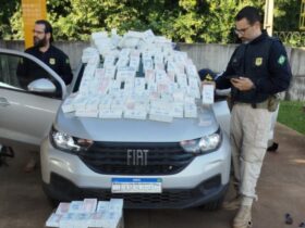 caminhonete apreendida