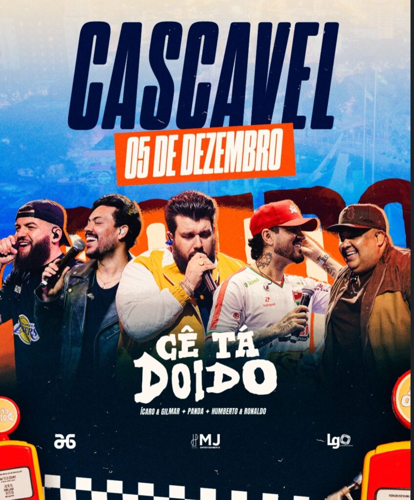 Cascavel entra na rota do “Cê Tá Doido”: Megaevento confirma edição e abre pré-cadastro para ingressos 2 ce ta doido 1