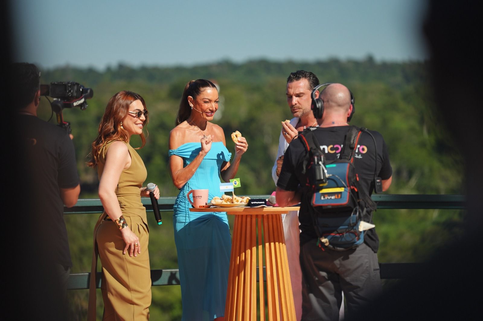 Encontro com Patrícia Poeta, da Rede Globo, leva as Cataratas do Iguaçu para milhões de brasileiros 1 encontro cataratas 1