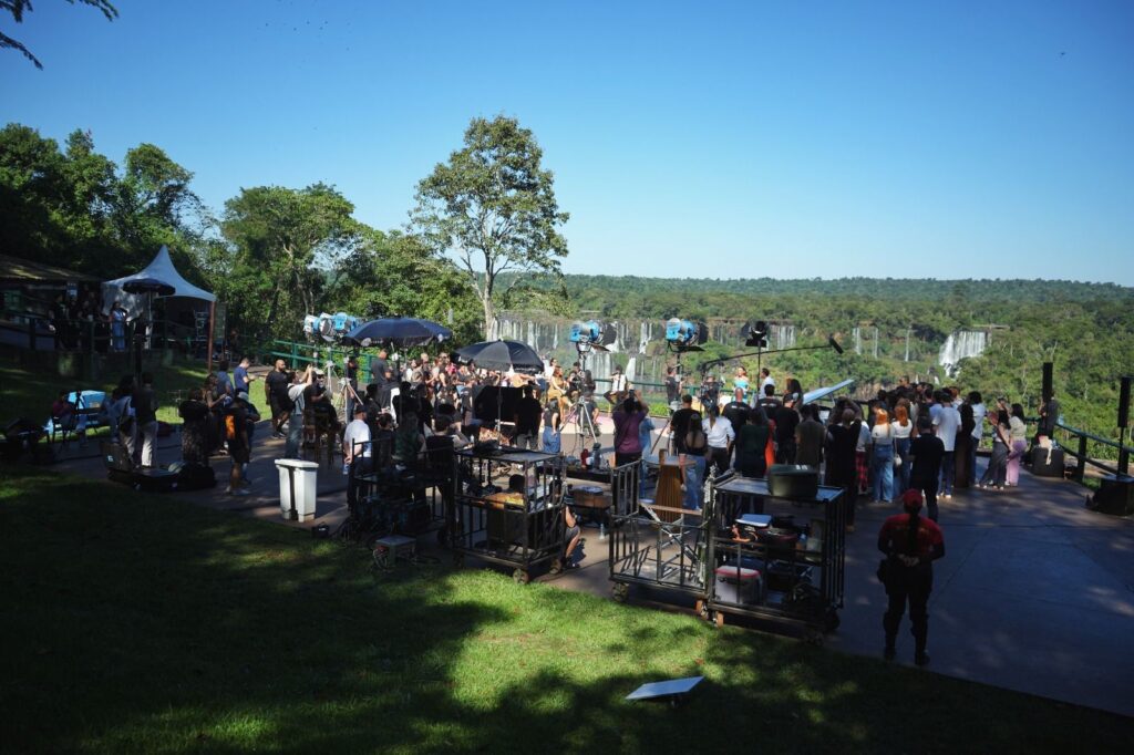 Encontro com Patrícia Poeta, da Rede Globo, leva as Cataratas do Iguaçu para milhões de brasileiros 2 encontro cataratas 2