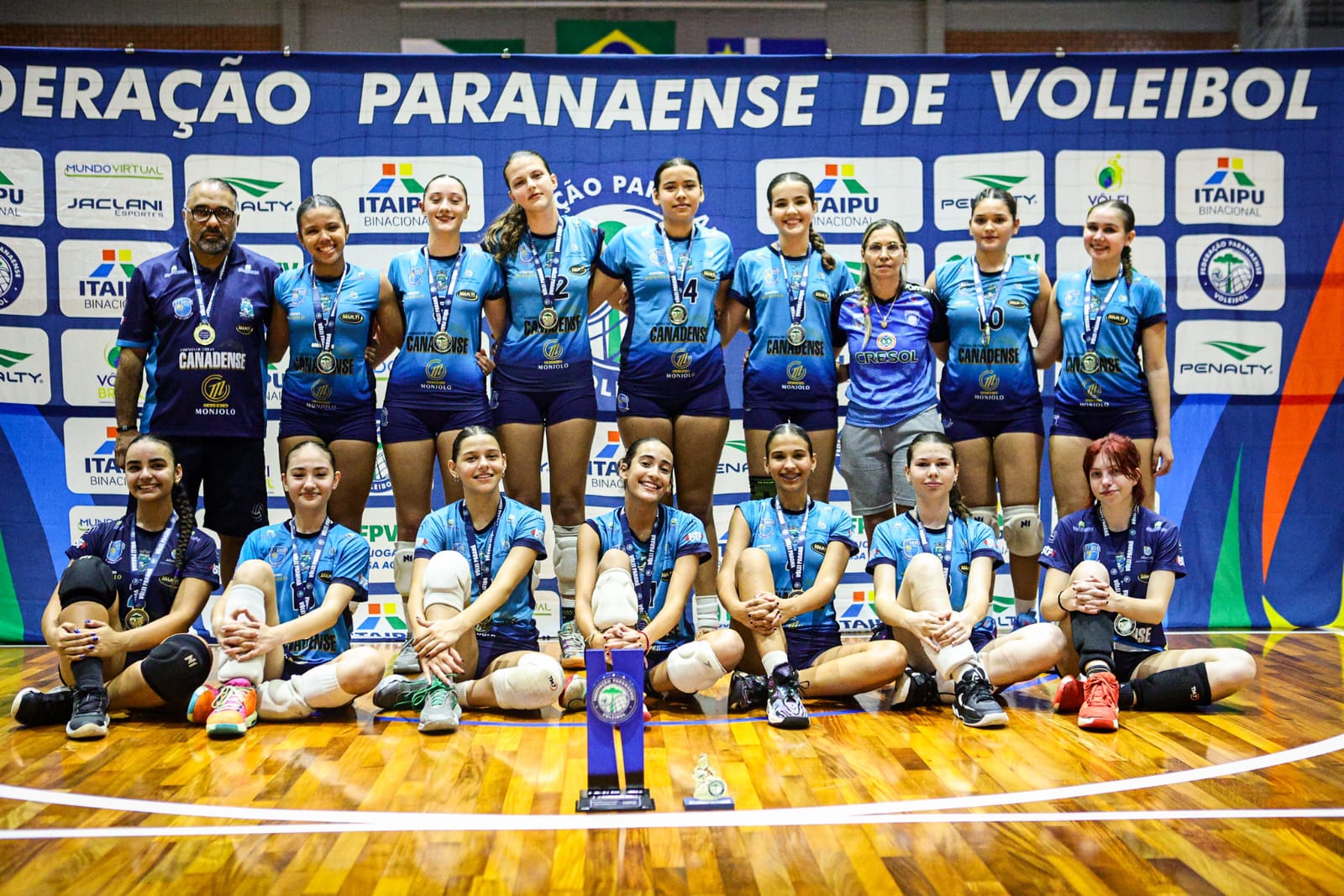 meninas volei foz