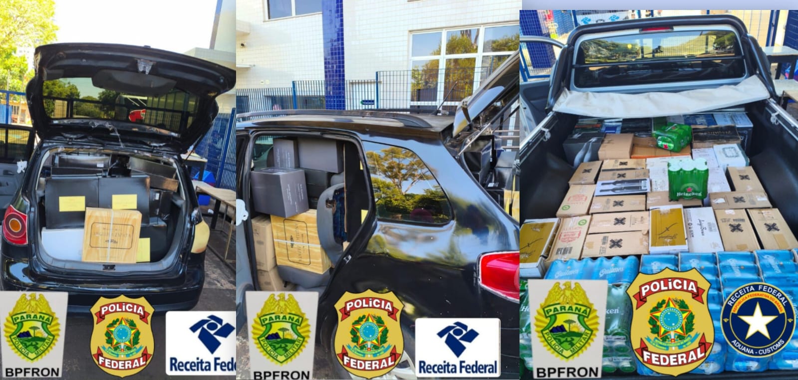 Mais de 1.000 garrafas de vinho contrabandeado são apreendidas na fronteira entre Brasil e Argentina 1 vinho pont argentina