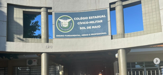 Reforma no Colégio Estadual Cívico-Militar Sol de Maio mantém alunos no ensino online em Foz do Iguaçu 1 Screenshot 16