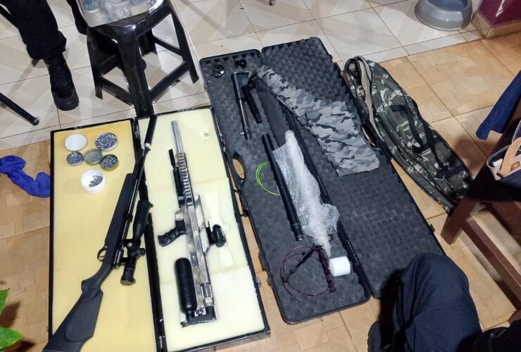 armas apreendidas