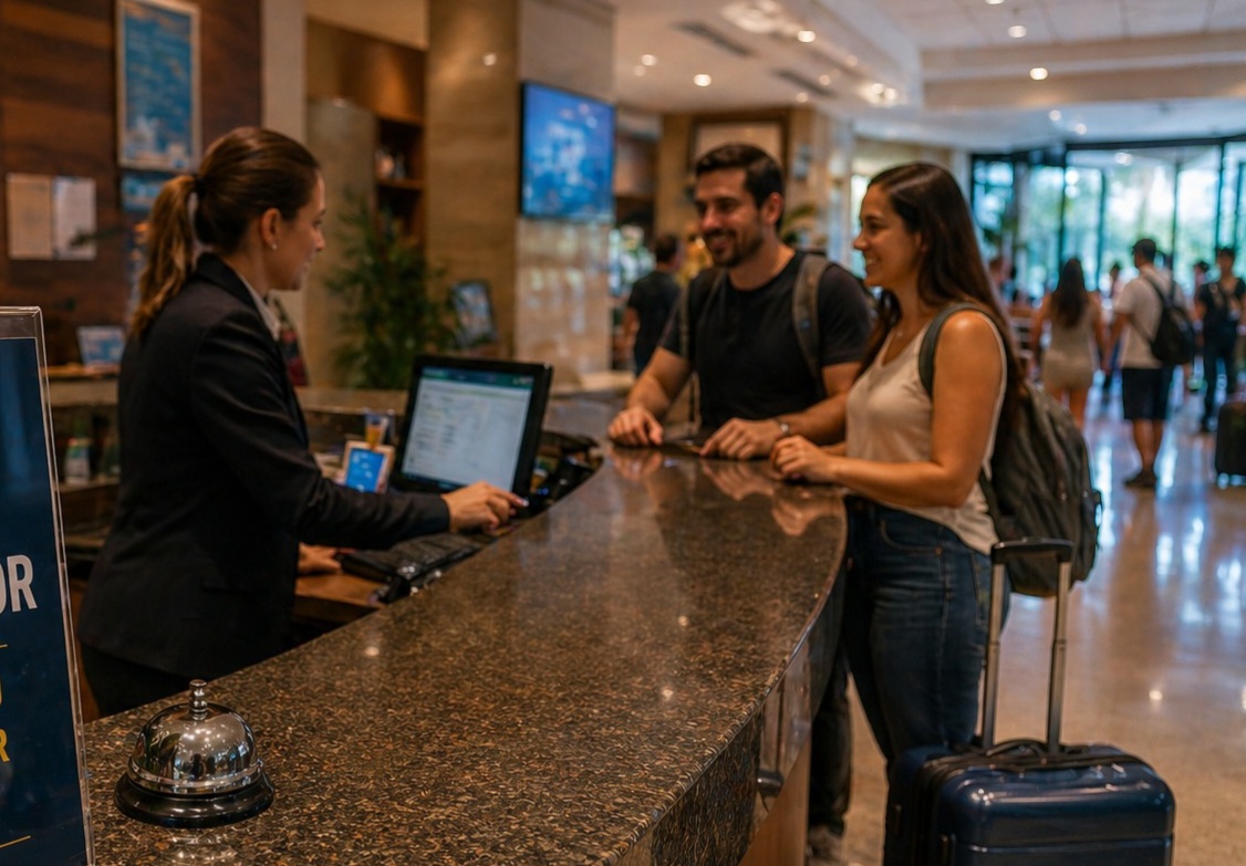 recepcao hotel