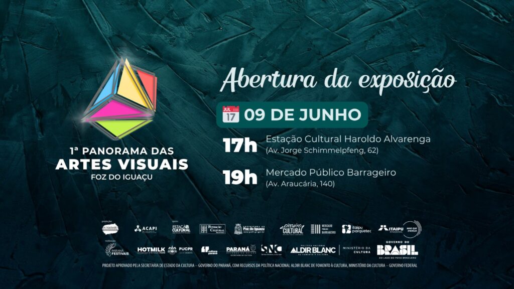 1ª Panorama das Artes Visuais revela artistas selecionados e novo capítulo da arte contemporânea em Foz 2 WhatsApp Image 2026 05 28 at 13.55.36 1