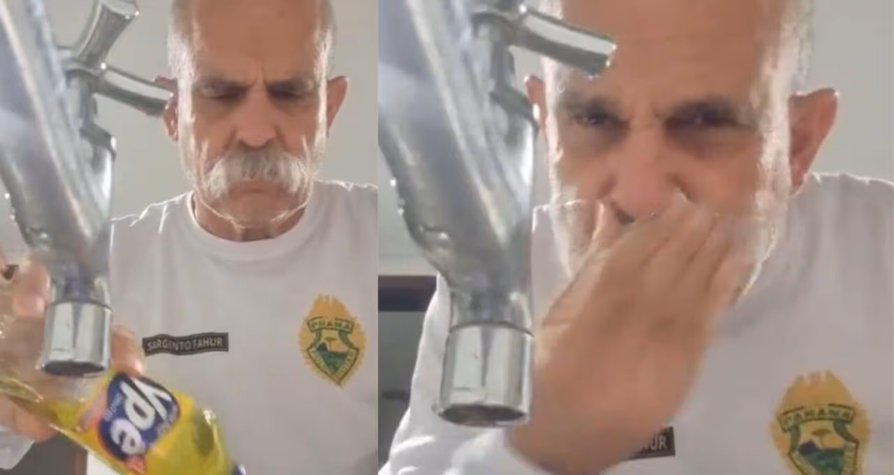 fahur detergente na boca