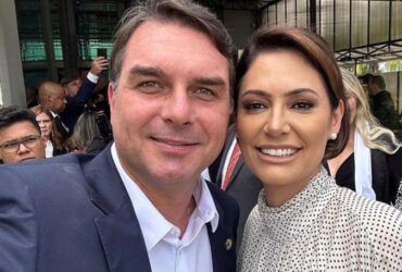 flavio bolsonaro e michele