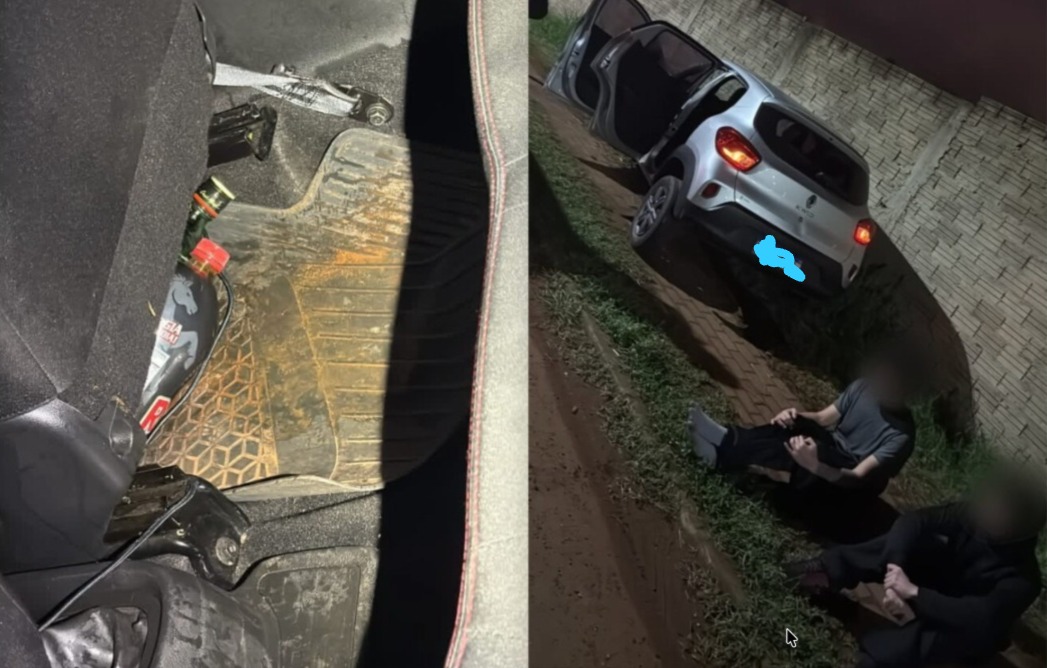 Jovem de 18 anos que fazia zig-zag com o veículo tenta fugir da Guarda Municipal e acaba colidindo em muro em Foz do Iguaçu 1 bebo volante
