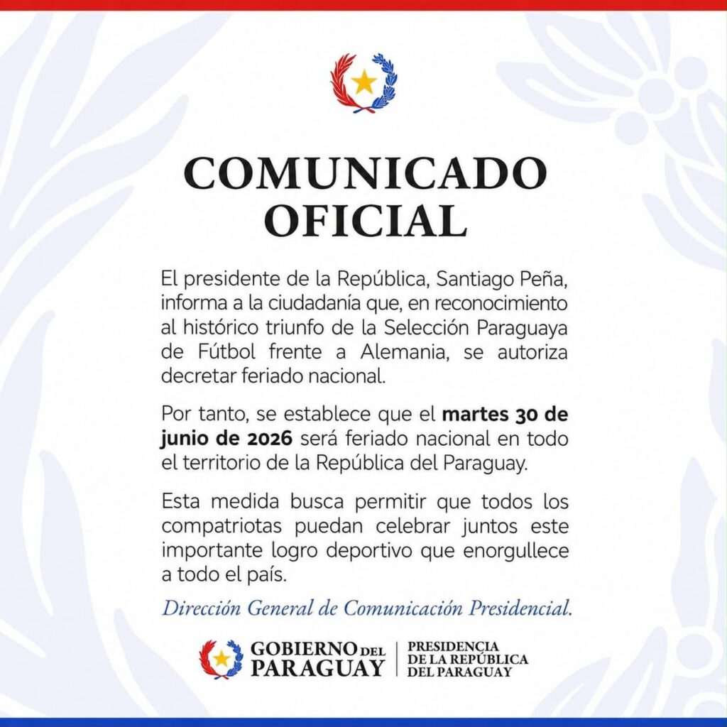 feriado paraguai